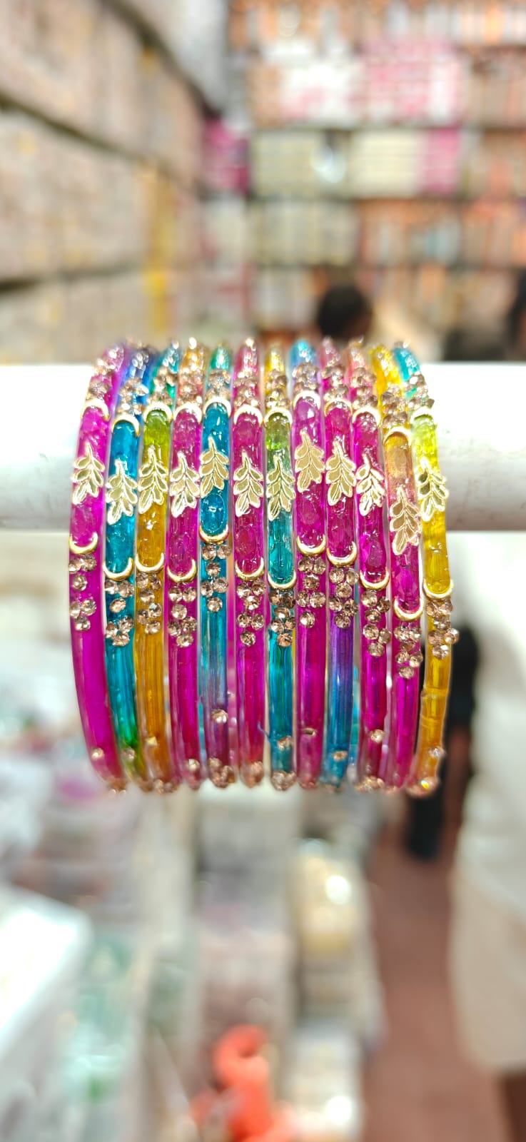 Festive Silk Thread Bangle Set
