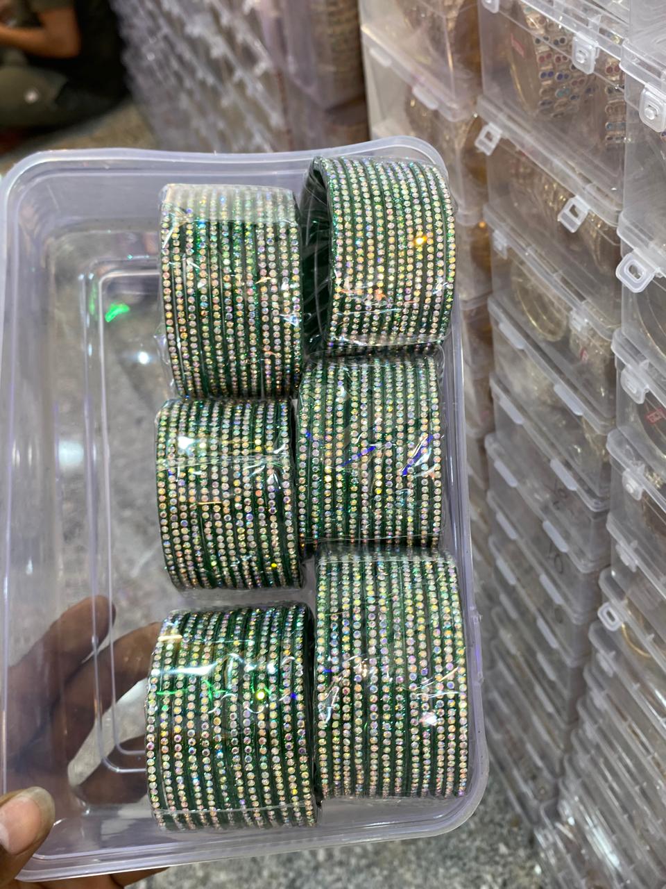 Festive Silk Thread Bangle Set