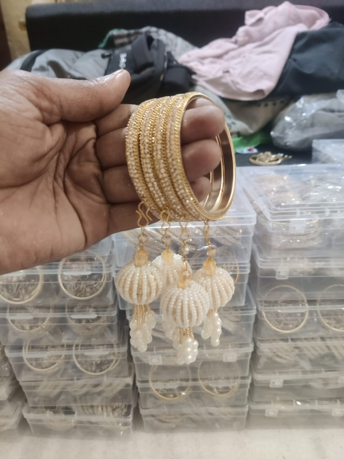 Festive Silk Thread Bangle Set