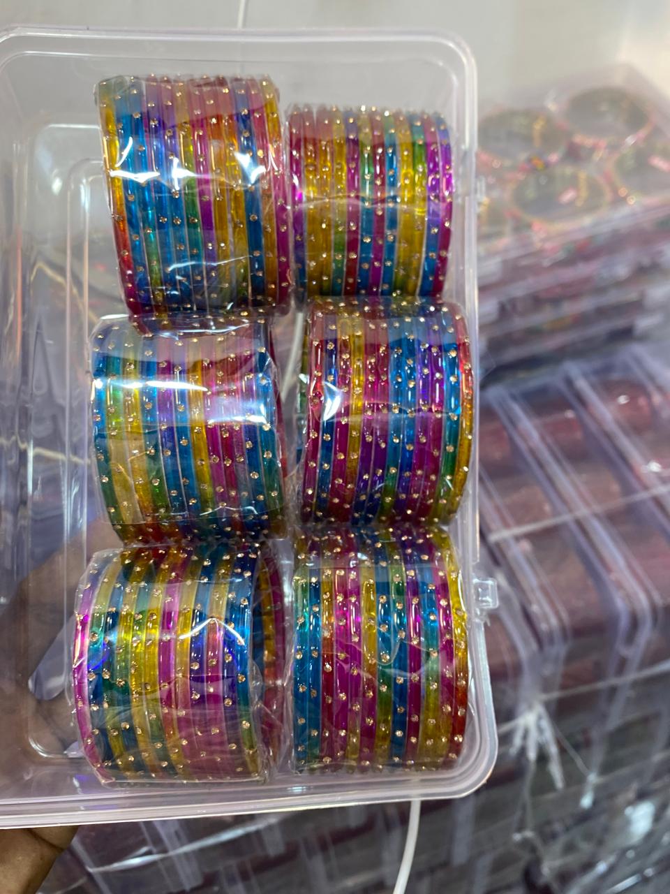 Festive Silk Thread Bangle Set